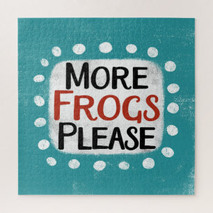 Plus de grenouilles S'Il Vous Plaît Puzzle