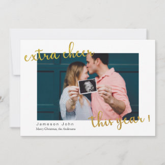 plus de joie cette année carte de vacances faire-p