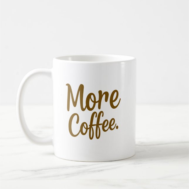 Plus de tasses de café (Gauche)