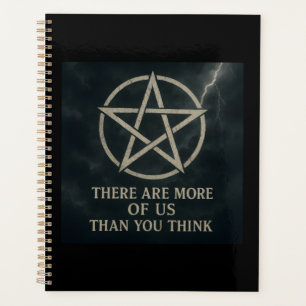 Plus d'entre nous Wicca Spiral Planner