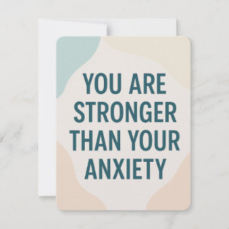Plus fort que l'anxiété – Carte motivationnelle