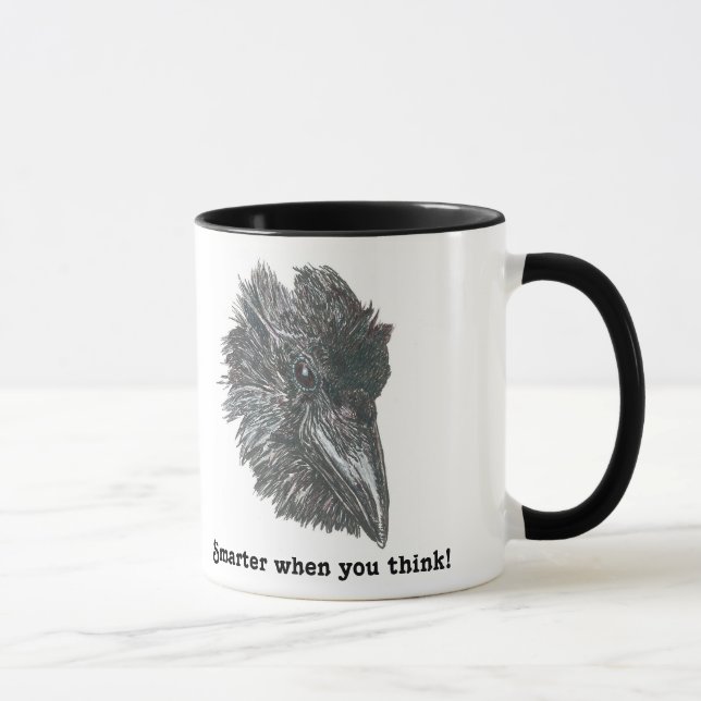 Plus futé quand vous pensez la tasse de Raven (Droite)