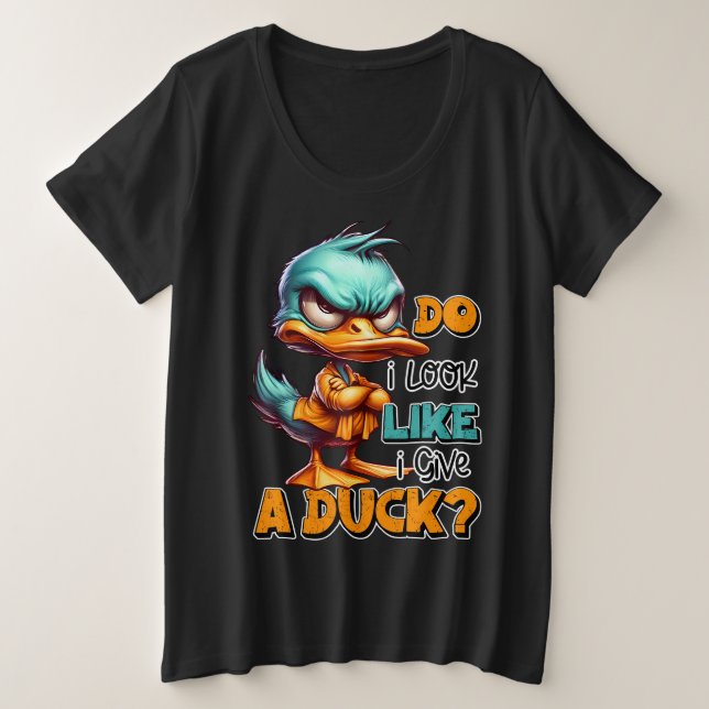 Plus Größe - T - Shirt (Design vorne)