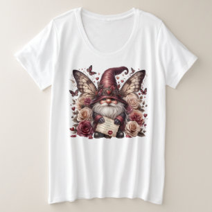 Plus Größe - T - Shirt