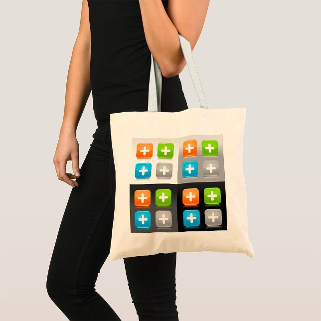 Plus Icons Totbeutel Tragetasche (Von Creator hochgeladen)
