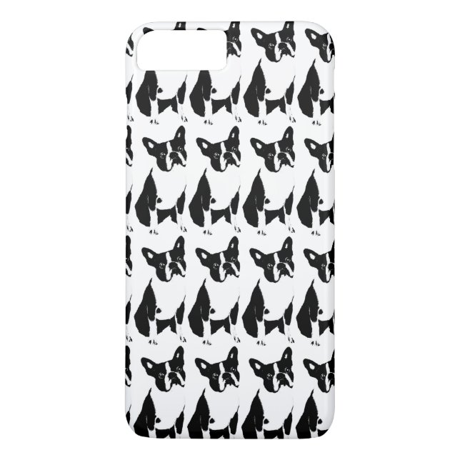 Plus IPHONE7/7A -Boston terrier iphone 7 coque (Dos)