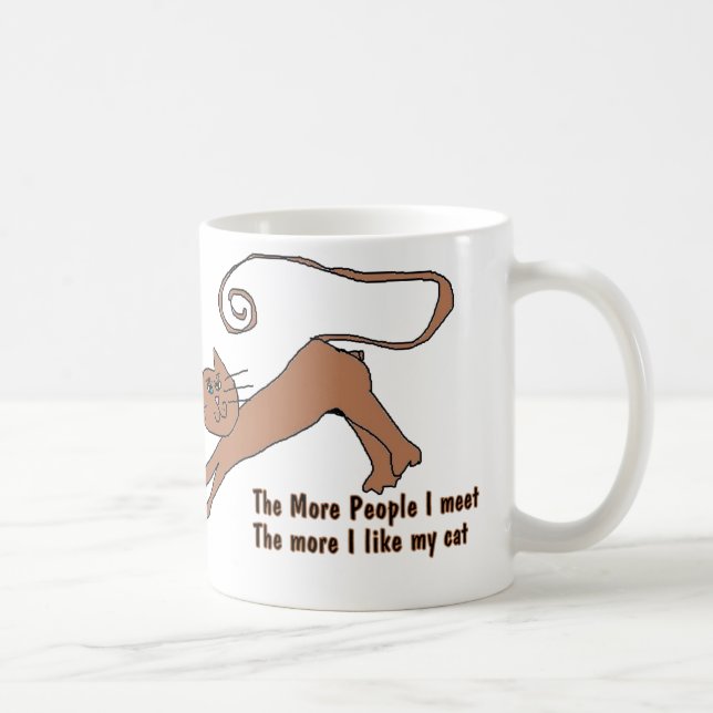 Plus j'aime ma TASSE de chat (Droite)