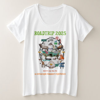 PLUS-SHIRT GROßE GRÖßE T-Shirt