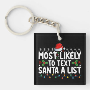 Plus susceptible de texter le Père Noël sur une li