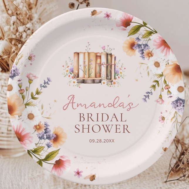 Plush Pink Storybooks Brautparty Party Pappteller (Von Creator hochgeladen)