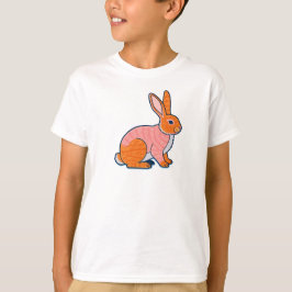 Plush Rabbit Illustration T-Shirt
