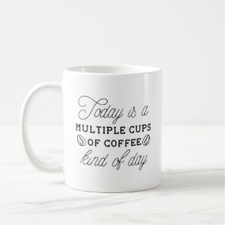 Plusieurs Tasses De Café