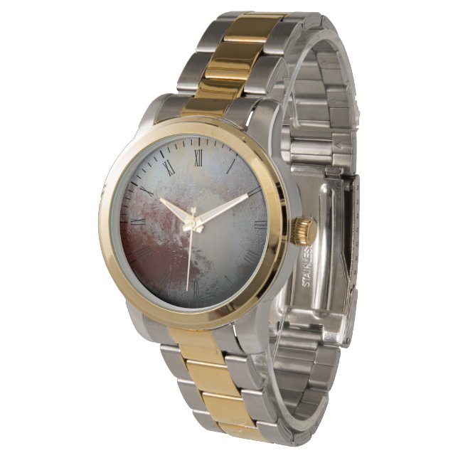 Pluto Armbanduhr (Schrägansicht)