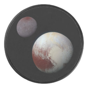 Pluto & Charon 9. oder Zwarf-Planet-Sonnensystem Eishockey Puck
