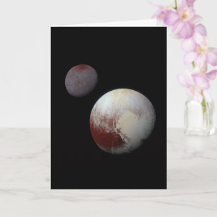 Pluto & Charon 9. oder Zwarf-Planet-Sonnensystem Karte