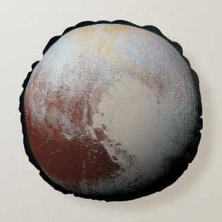 Pluto - der größte zwergartige Planet Rundes Kissen