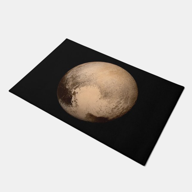 Pluto Graphic Fußmatte (Schrägansicht)