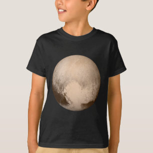 Pluto Herz-Ansicht T-Shirt