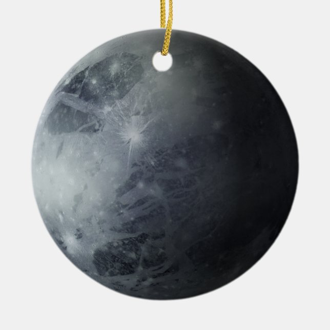 Pluto Keramik Ornament (Vorne)