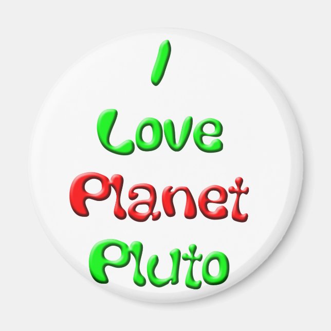 Pluto Magnet (Vorne)