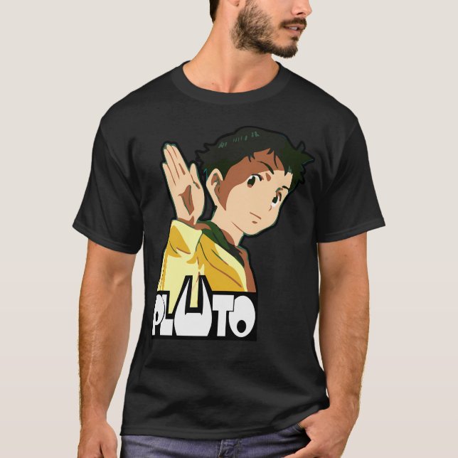 Pluto Manga T-Shirt (Vorderseite)