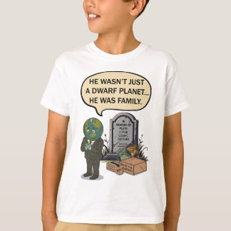 Pluto nie vergessen Zwergplanet Lustiger Weltraum- T-Shirt