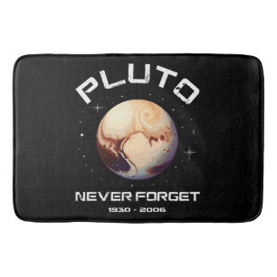 Pluto Niemals Vergessen Badematte
