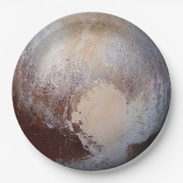 Pluto paperplate from the Cosmic Party Collection  Pappteller