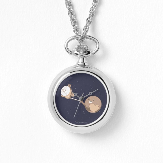 Pluto Selfie Armbanduhr (Vorderseite)