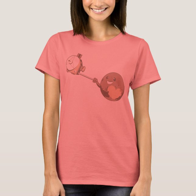 Pluto Selfie T-Shirt (Vorderseite)