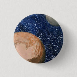 Pluto und Charon Button