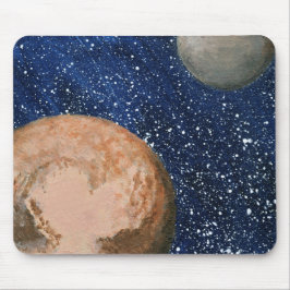 Pluto und Charon Mousepad