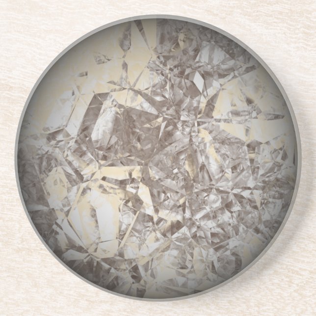 Pluto-Untersetzer Sandstein Untersetzer (Vorne)