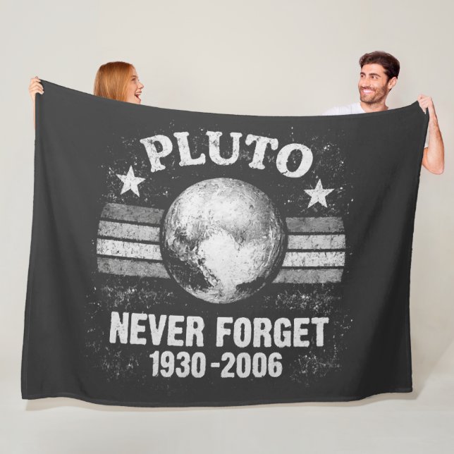 Pluto Vergessen Sie Nie Fleecedecke (Beispiel)