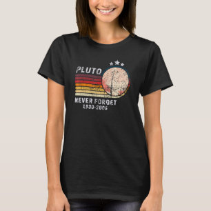 Pluto Vergessen Sie niemals 1930 2006 Vintage Welt T-Shirt