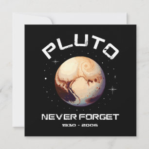 Pluto vergiss nie