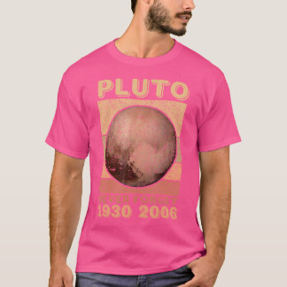 Pluto Vergiss nie die Astronomie der Weltraumwisse T-Shirt