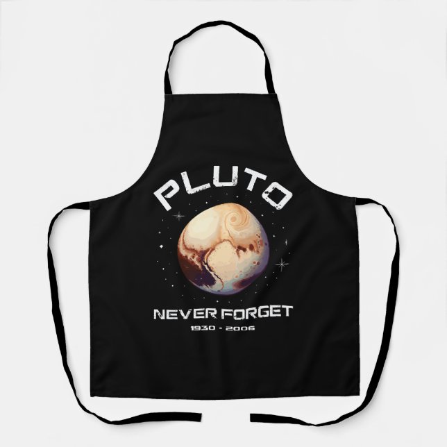 Pluto vergiss nie schürze (Vorderseite)