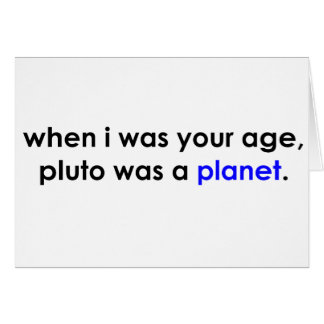 Pluto war ein Planet?!?
