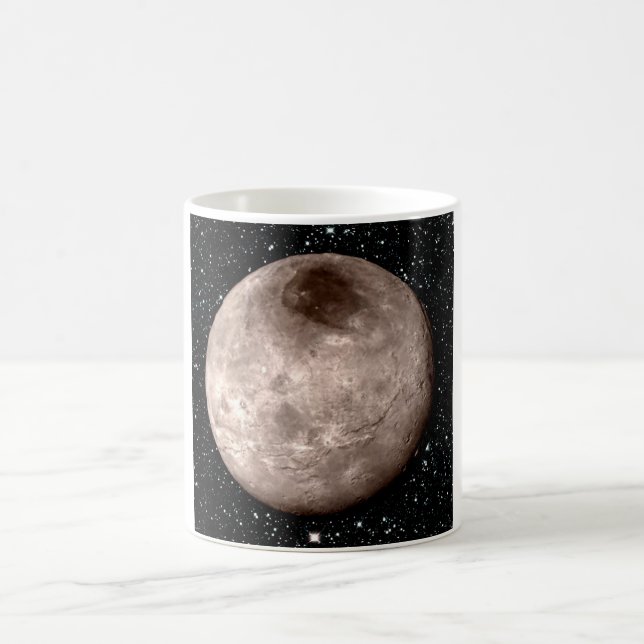 PLUTOS Sternhintergrund MONDES CHARON Kaffeetasse (Mittel)