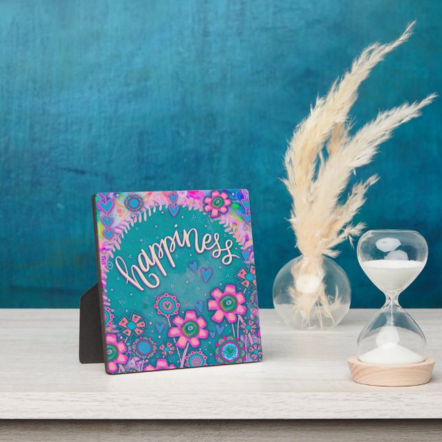 Plutôt Bonheur Amusants Inspirivity Plaque Easel (Insitu)