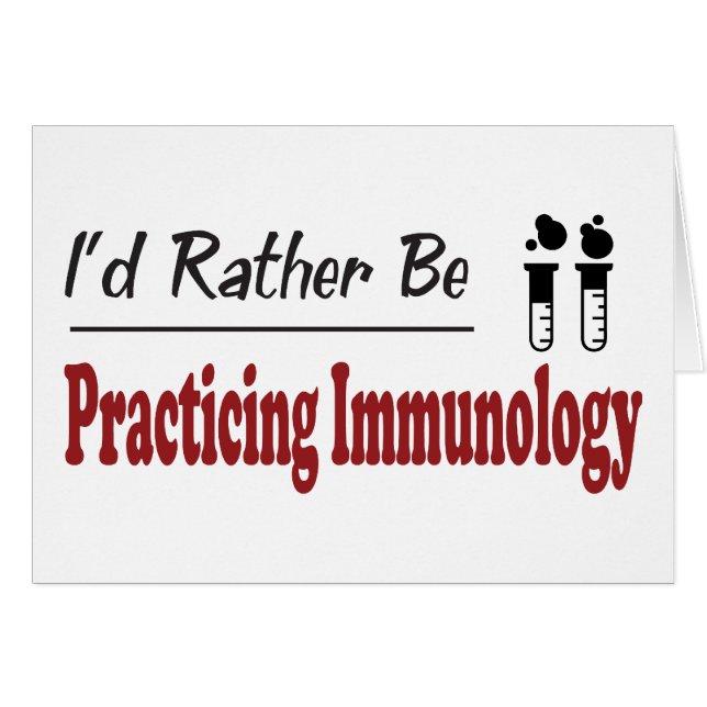 Plutôt pratique l'immunologie (Devant horizontal)