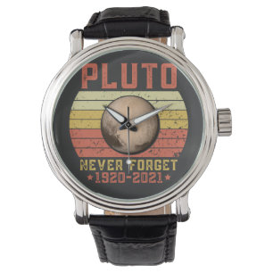 pluuto NEVER VERGESSEN Armbanduhr