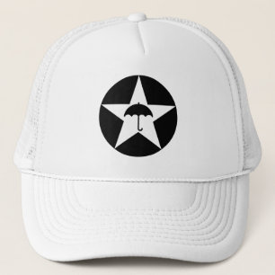 Pluviophile Star v2 (weiß) Truckerkappe