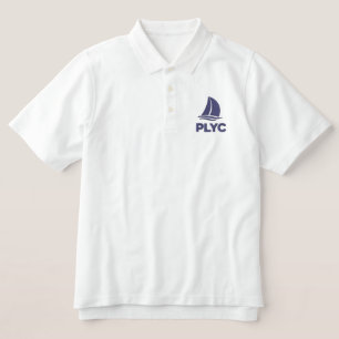 PLYC Weißes Polo-Shirt