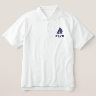 PLYC Weißes Polo-Shirt