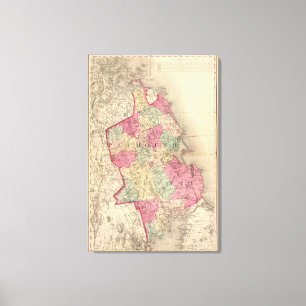 Plymouth County Leinwanddruck