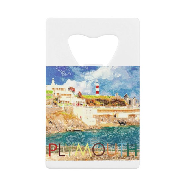 Plymouth Geldbeutel Flaschenöffner (Vorderseite)