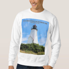 Plymouth Lighthouse, Massachusetts Sweatshirt
