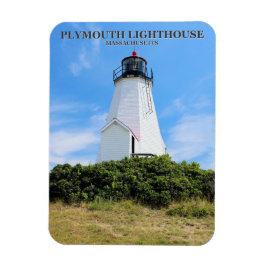 Plymouth Lighthouse, Massachusetts "The Gurnet" Magnet